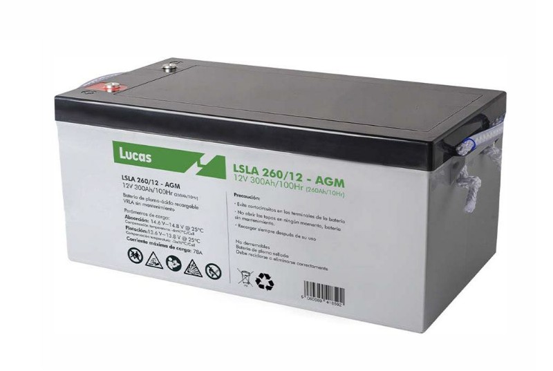Imagen de Batería LUCAS LSLA260-12 AGM Solar
