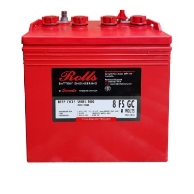 Imagen de BATERÍA ROLLS Traction 8FS 155 8V 155Ah