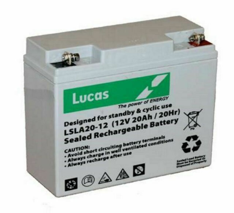 Imagen de BATERÍA LUCAS AGM LSLA 20-12 12V 20Ah