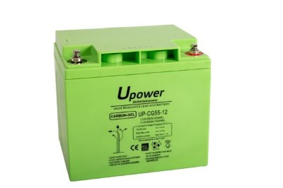 Imagen de Batería U POWER CARBONO GEL UPCG55-12