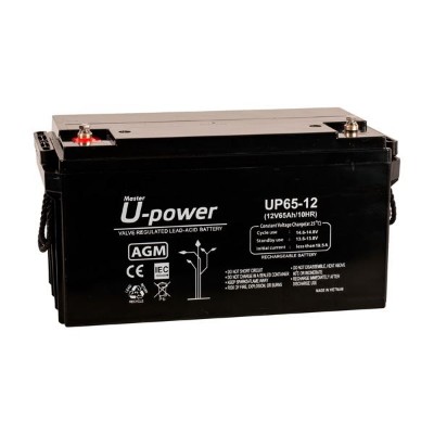 Imagen de BATERÍA U POWER AGM MU-UP65-12 12V 65Ah
