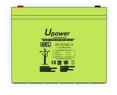 Imagen de Batería U POWER CARBONO GEL UPCG100-12