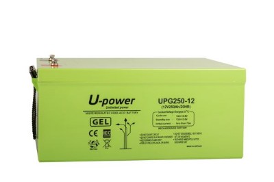 Imagen de BATERÍA U POWER GEL MU-UPG250-12 12V 250Ah