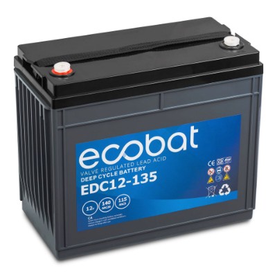 Imagen de ECOBAT EDC12-135 AGM Ciclo Profundo