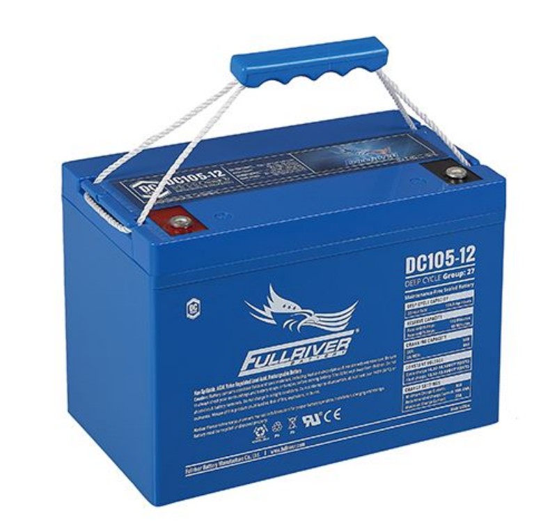 Imagen de BATERÍA FULLRIVER AGM Ciclica DC105-12 12V 105Ah