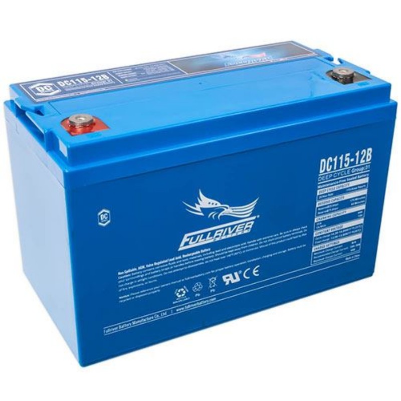 Imagen de BATERÍA FULLRIVER AGM Ciclica DC115-12B 12V 115Ah