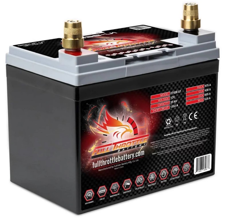 Imagen de BATERÍA FULLRIVER Full Trottle FT438-U1 12V 35Ah