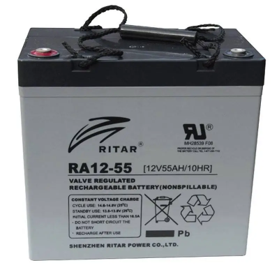 Imagen de Batería RITAR RA12-55A AGM Long Life