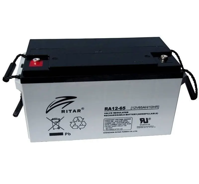 Imagen de BATERÍA RITAR AGM Long Life RA12-65B 12V 69Ah