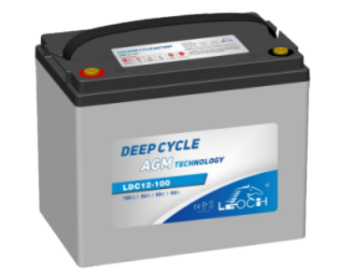 Imagen de Batería AGM 100Ah 12V LEOCH LDC12-100 ciclo profundo