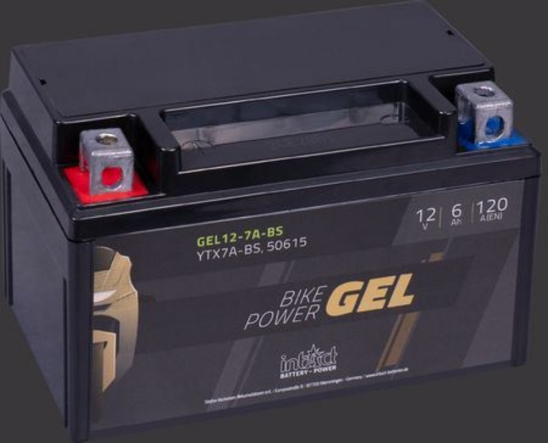 Imagen de BATERÍA INTACT GEL G-YTX7A-BS 12V 6Ah
