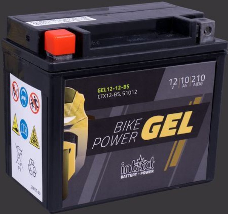 Imagen de BATERÍA INTACT GEL G-YTX12-BS 12V 10Ah