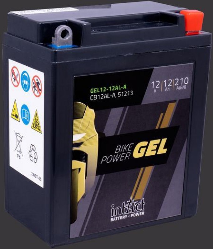 Imagen de BATERÍA INTACT GEL G-YB12AL-A 12V 12Ah