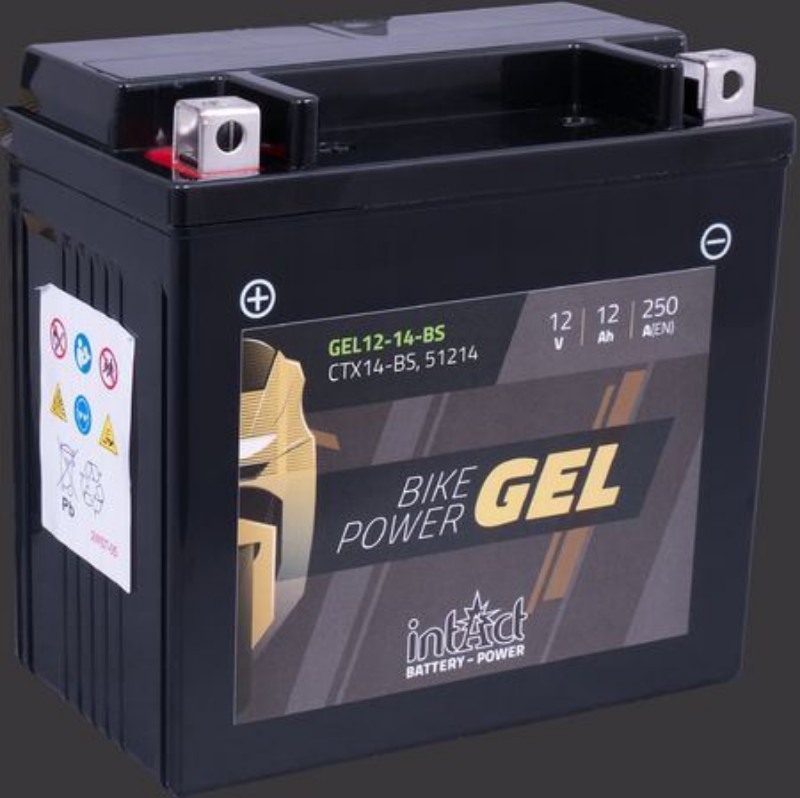 Imagen de BATERÍA INTACT GEL G-YTX14-BS 12V 12Ah
