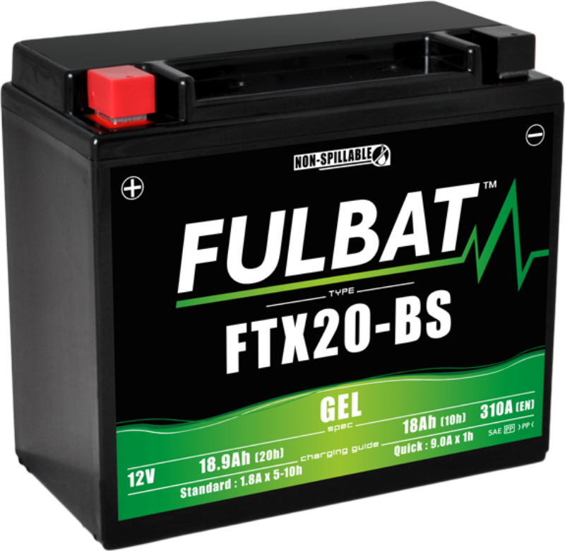 Imagen de BATERÍA FULBAT GEL  FTX20-BS 12V 19Ah