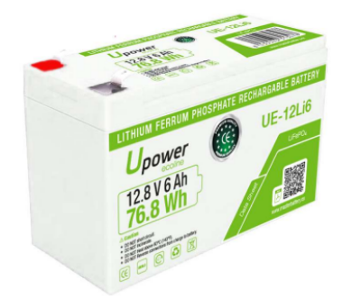 Imagen de Batería U POWER 12,8V 6Ah  Litio  