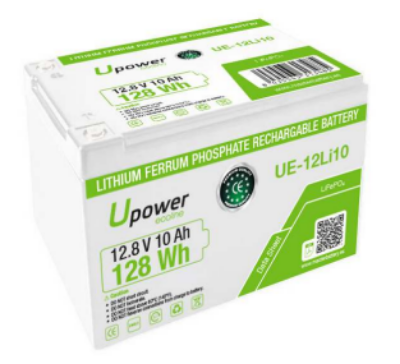 Imagen de BATERÍA U POWER Litio UE-12LI10 12,8V 10Ah
