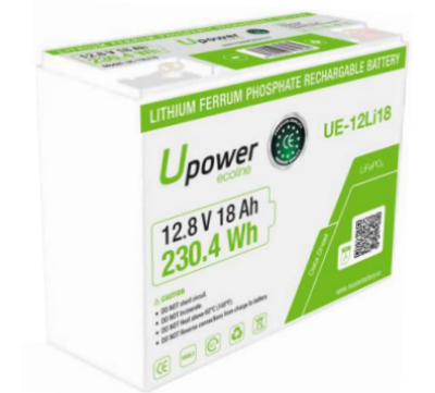 Imagen de Batería U POWER 12,8V 18Ah  Litio  