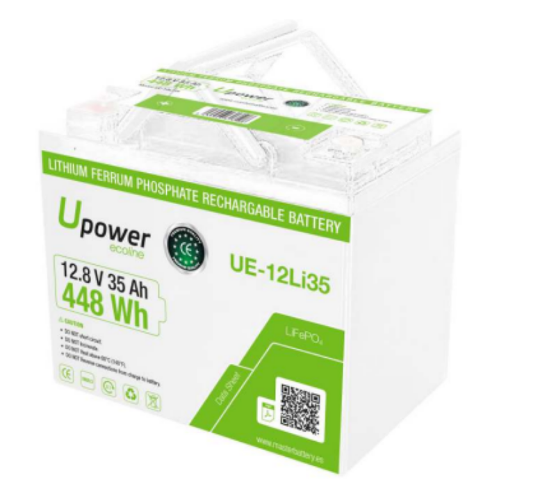 Imagen de BATERÍA U POWER Litio UE-12Li35 12,8V 35Ah