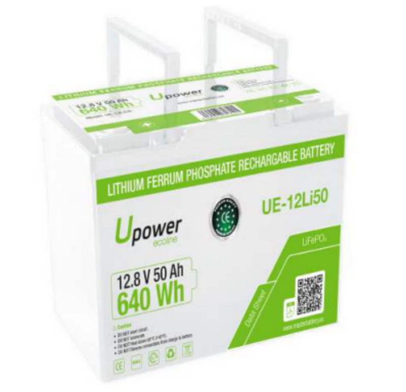 Imagen de BATERÍA U POWER Litio UE-12Li50 12,8V 50Ah