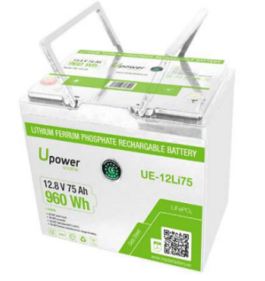 Imagen de Batería U POWER 12,8V 75Ah  Litio  