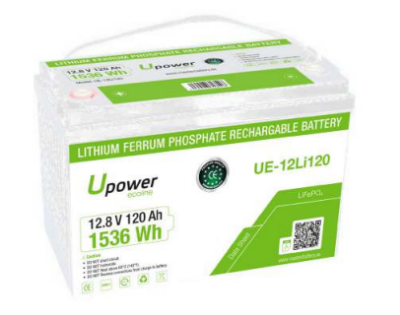 Imagen de Batería U POWER 12,8V 120Ah  Litio  