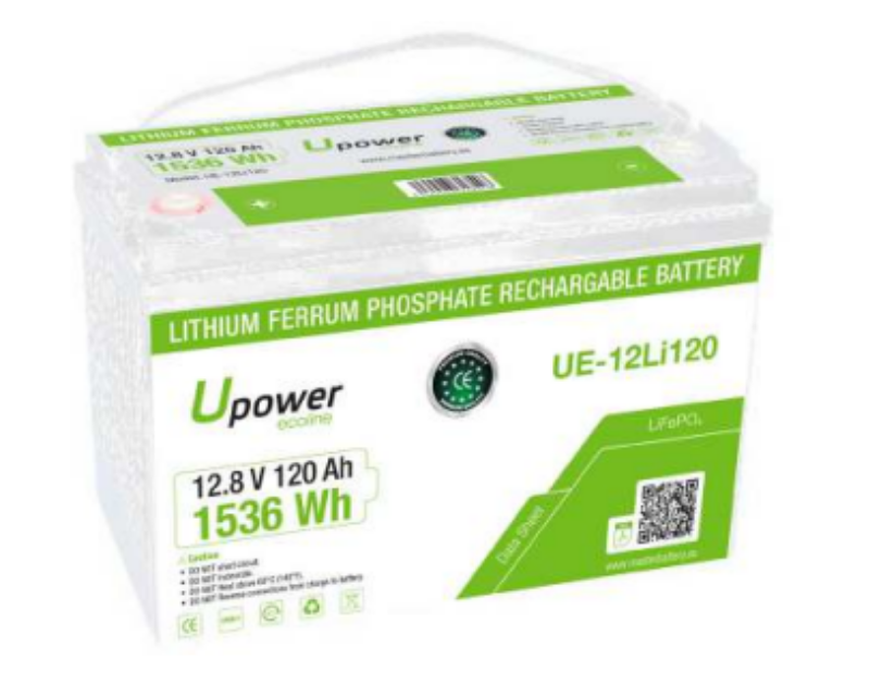 Imagen de BATERÍA U POWER Litio UE-12Li120 12,8V 120Ah