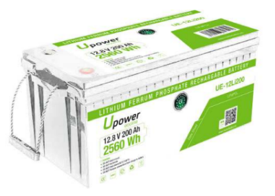 Imagen de Batería U POWER 12,8V 200Ah  Litio  