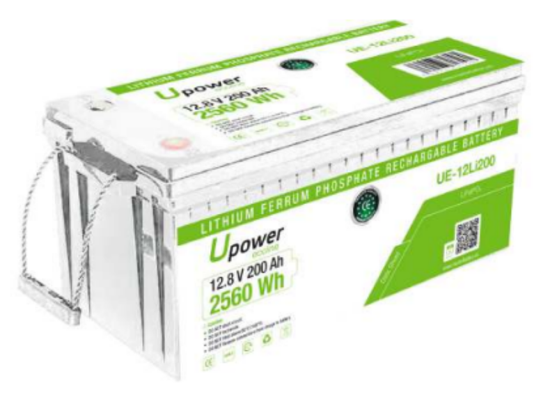 Imagen de BATERÍA U POWER Litio UE-12Li200 12,8V 200Ah