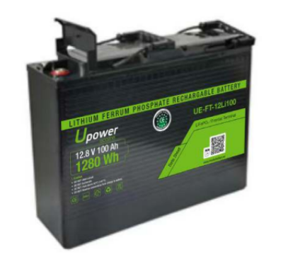 Imagen de BATERÍA U POWER Litio UE-FT-12Li100 12,8V 100Ah
