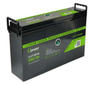 Imagen de BATERÍA U POWER Litio UE-FT-12Li200 12,8V 200Ah