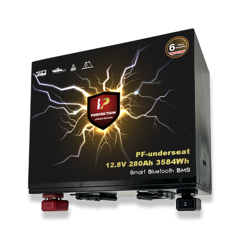 Imagen de BATERÍA PERFEKTIUM Litio PERFECTIUM 12V 280Ah Bajo Asiento 12,8V 280Ah