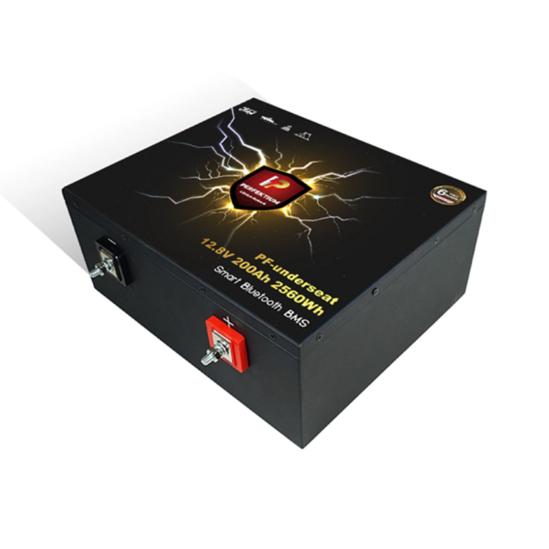 Imagen de BATERÍA PERFEKTIUM Litio PERFECTIUM 12V 200Ah Bajo Asiento 12,8V 180Ah