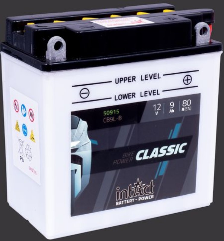 Imagen de BATERÍA INTACT Classic YB9L-B 12V 9Ah