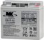 Imagen de BATERÍA MK Powered AGM Ciclica M ES22-12 12V 22Ah