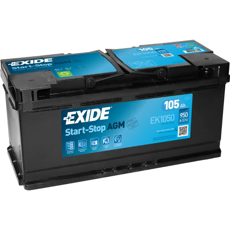 Imagen de Batería EXIDE EK1050 Start-Stop AGM