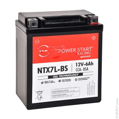 Imagen de BATERÍA NX ENERGIES GEL NTX7L 12V 6Ah