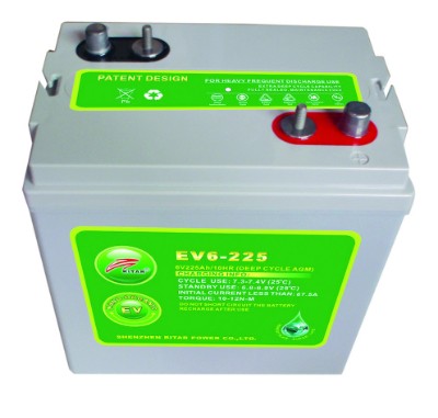 Imagen de BATERÍA RITAR AGM Ciclica EV6-225 6V 225Ah