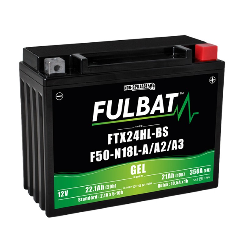 Imagen de BATERÍA FULBAT GEL  FTX24HL-BS 12V 22Ah