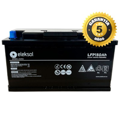 Imagen de BATERÍA ELEKSOL Litio LFP150AHBT 12,8V 150Ah