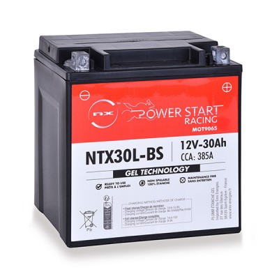 Imagen de BATERÍA NX ENERGIES GEL NTX30L 12V 30Ah