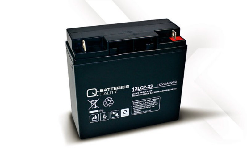 Imagen de BATERÍA Q-BATTERIES Ciclica AGM 12LCP-23 12V 23Ah