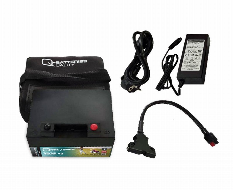 Imagen de Batería Q-BATTERIES Litio 12V 18Ah LiFePo4