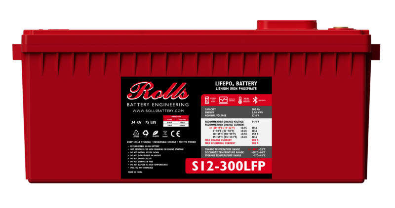 Imagen de Batería ROLLS S12-300LFP Litio