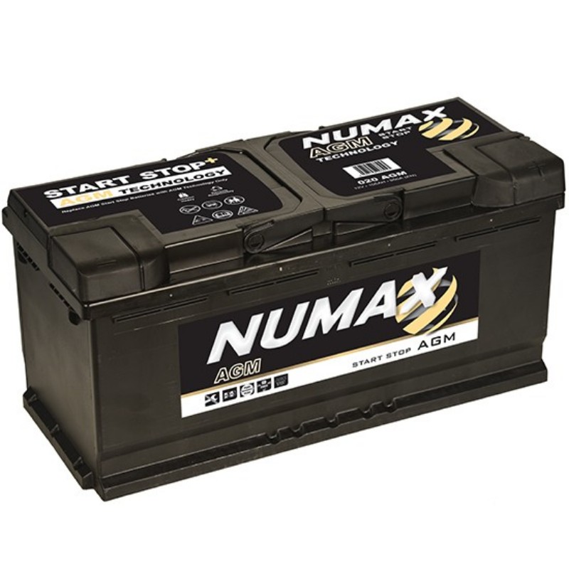 Imagen de NUMAX 020 AGM Start-Stop 12V 105Ah 950A