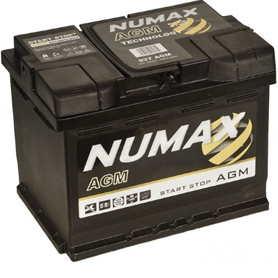Imagen de NUMAX 027 AGM Start-Stop 12V 60Ah 680A