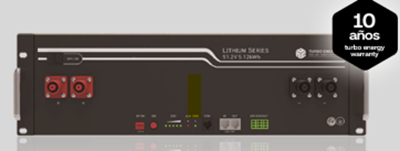 Imagen de BATERÍA TURBO ENERGY  TE Lithium Vdc 48V 5,1Kwh 51,2V 100Ah