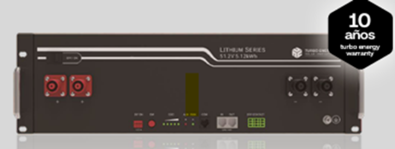 Imagen de BATERÍA TURBO ENERGY  TE Lithium Vdc 48V 5,1Kwh 51,2V 100Ah