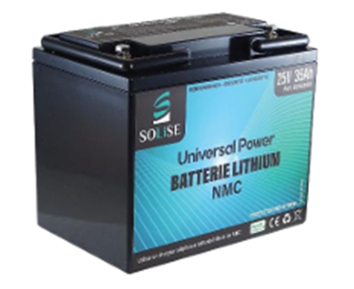 Imagen de BATERÍA SOLISE Litio NMC 25v 35Ah NMC 25,2V 35Ah