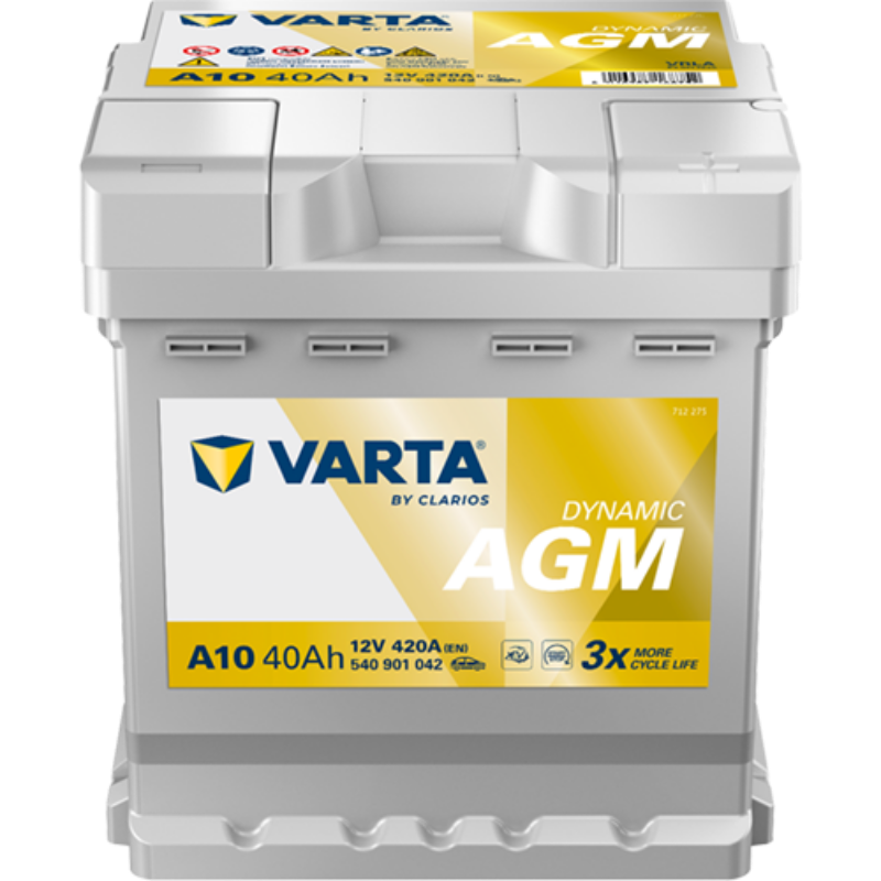 Imagen de BATERÍA VARTA Dynamic AGM A10 12V 40Ah